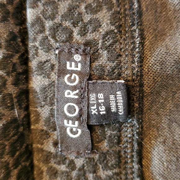 George Animal Print Casual Skirt Size XL/16-18 - Picture 4 of 5